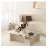 Hanah home Klub sto Escape 105x30x65cm Bež | Eponuda.ba