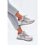 D.Franklin Suede Sport Shoes Sneakers Women Muted White DFSH387005 | shoptok.hr
