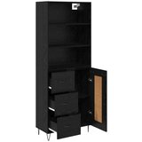  Visok predalnik s predalom Črna Orehovina 69,5 x 34 x 180 cm, (5000108231) | Shoptok.si