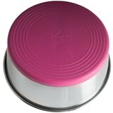 Rogz slurp metalna posuda za pse - pink