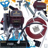 Rosfix Vortex E Airless Brizgalna Naprava 3000W – 20MPa, 0.021", 3.5L/min, Powerxcellence | Elektronska Regulacija, Brezkrtačni Motor, (5000212347) | Shoptok.si
