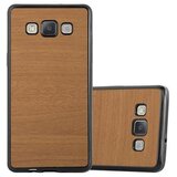 Cadorabo Ohišje, združljiv s Samsungom v leseno rjavem - zaščitnem pokrovu, narejen iz fleksibilnega silikona TPU, (20586234) Cene