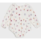 Sinsay Body s ukrasnim ovratnikom i cvjetnim motivom s pamukom | shoptok.hr