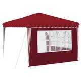  Rastezljivi šator za zabave 288 x 288 x 245 cm Tamno crvena | shoptok.hr