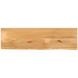 vidaXL Mizna plošča z naravnim robom 110x40x2,5 cm trden mangov les
