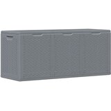  Vrtna kutija za pohranu siva od PP ratana 270 L | shoptok.hr