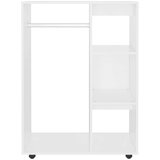  Ormar bijeli 80 x 40 x 110 cm od iverice | shoptok.hr