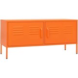vidaXL TV omarica oranžna 105x35x50 cm jeklo | Shoptok.si