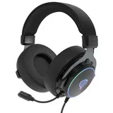naglavne žične gaming slušalke Neon 764, črna