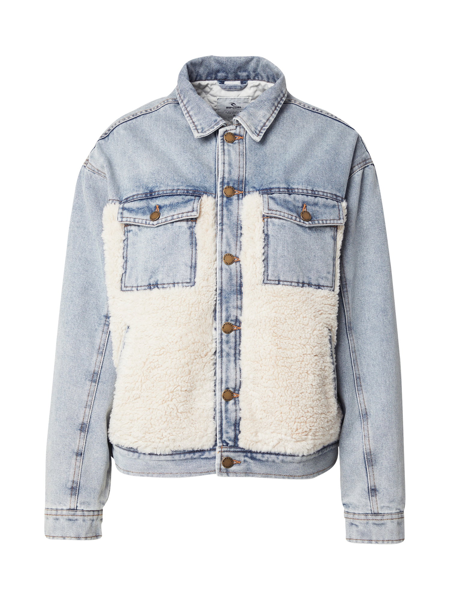 Športna jakna 'CRUISIN' moder denim / bela