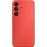 AVIZAR Ovitek za Galaxy S25 FE, poltrd iz mehkega silikona, serija Fast Cover, Rdeča, (5000190643) | Shoptok.si