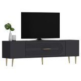 Hanah home TV komoda Dekol3, 150x48,2x29,6 cm, antracit-zlatna boja | Eponuda.ba