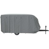 vidaXL Prevleka za prikolico siva 550x250x220 cm netkana tkanina | Shoptok.si