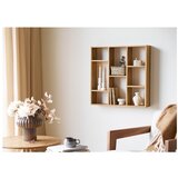 House Nordic Polica s više razina od punog hrasta u prirodnoj boji 15 cm Townsville – | shoptok.hr