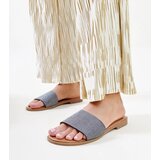 Gemre Black glossy Anilsa slides | Shoptok.si