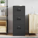 Kabinet za datoteke s ladicama Crna 44 x 50 x 106.5 cm | shoptok.hr