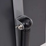 vidaXL A3 Pedestal Poster Stojala 2 kosa Črno aluminijasto stojalo | Shoptok.si