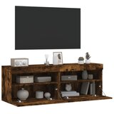  Zidni TV ormarići LED 2 kom boja hrasta 60x30x40 cm | Eponuda.ba