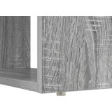 vidaXL Stol s pohranom Sivi sonoma 113x54x120 cm Konstruirano drvo | shoptok.hr