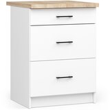 AKORD Oliwia Kuhinjska Spodnja Omarica, 3 Predali, Bela, (5000333235) | Shoptok.si