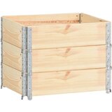 Maison Chic Visoke grede - cvetlična korita - Cvetlični Lonec 3 kosi 60x80 cm trdna borovina, (21789235) Cene
