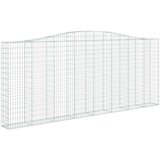  Gabionska košara s lukom 400x30x160/180 cm pocinčano željezo | shoptok.hr