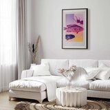  Plakat - Fantastic Fish - artistic illustration of fish on a colorful background 40x60 Crni okvir s margom | shoptok.hr