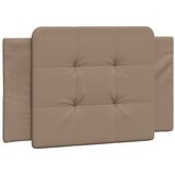 Maison Chic posteljno vzglavje - vzglavna omarica - vzglavna stranica kapučino 80 cm umetno usnje, (21704003) | Shoptok.si