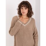 BADU Dress-BA-SK-8023-1.29X-Dark Beige | Shoptok.si