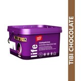 Helios zorka life akrilna boja za zidove 2.5l tibi chocolate