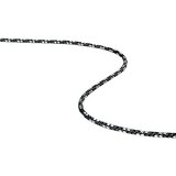 Robline Uže po metraži 8-Plaited-Dinghy (4 mm, Crne-srebrne boje, Poliester) Cijene
