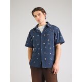 Iriedaily Srajca 'Resorio' marine / svetlo modra / marelica / bela | Shoptok.si