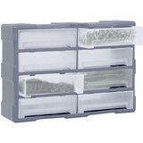 vidaXL Organizator s 8 velikih ladica 52 x 16 x 37 cm | shoptok.hr