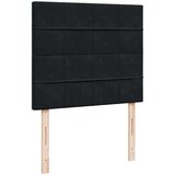 Box spring krevet s madracem crni 120 x 200 cm baršunasti | shoptok.hr
