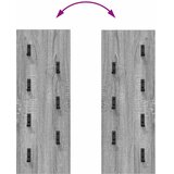  Vješalica za kapute na zidu Zidne Siva Sonoma 30 x 1,5 x 80 cm | shoptok.hr