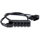 Razdjelni Kabel (4-pin, 1 na 5, 40cm, crni)
