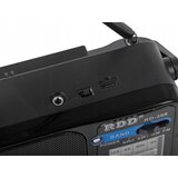 Retro prijenosni fm radio led x-bass usb crni | shoptok.hr
