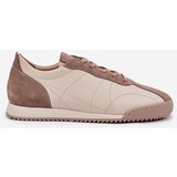 Laura Messi Ladies Leather Sports Shoes Beige 2935 | Shoptok.si