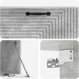  ormar za zid Betonska siva 98 x 41 x 30 cm Konstruirano drvo | shoptok.hr