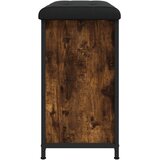  Klupa za cipele s preklopnom ladicom boja hrasta 62x32x56 cm | Eponuda.com