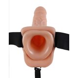 Fetish Fantasy Series Vibracijski Strap-on Ff Unisex Hollow With Balls Light 7'' | Shoptok.si