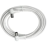 AXING Antenski priključni kabel Axing\, [1x antenski vtikač 75 Ω - 1x antenska vtičnica 75 Ω]\, 7\,50 m\, 85 dB\, bela, (20432318) | Shoptok.si