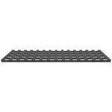  Posteljni okvir siv 200x200 cm trdna borovina, (20726318) | Shoptok.si