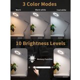  Brilagi - LED prigušiva stona lampa sa povećalom LED/12W/5V 3000/4200/6000K bela | Eponuda.com