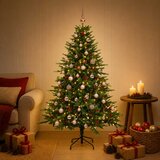  Umjetno božićno drvce s kuglicom 150 cm 150 LED lampica | shoptok.hr