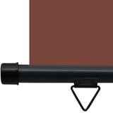 vidaXL Balkonska bočna tenda 170 x 250 cm smeđa | shoptok.hr