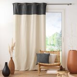 Douceur d intérieur Antracitno siva/bež zavesa 140x240 cm Tessa – | Shoptok.si