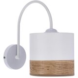 Candellux Lighting Zidna lampa BIANCO 1xE27/40W/230V bela/braon Cene
