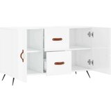  Komoda sjajna bijela 100x36x60 cm od konstruiranog drva | shoptok.hr