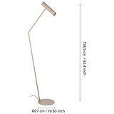 Eglo 901155 - LED stojeća lampa CAMINIA 1xGU10/5W/230V 3000K bež | Eponuda.com
